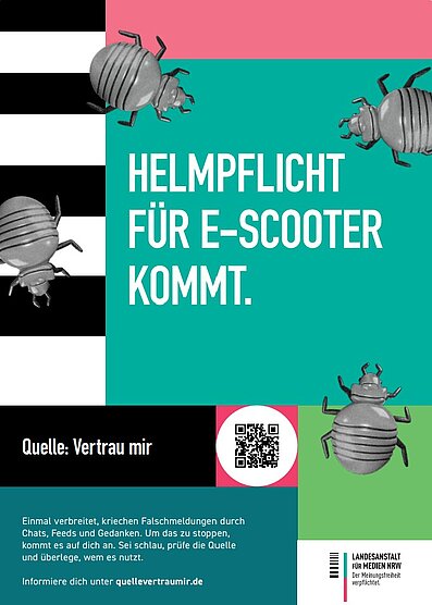 Helmpflicht für E-Scooter kommt.